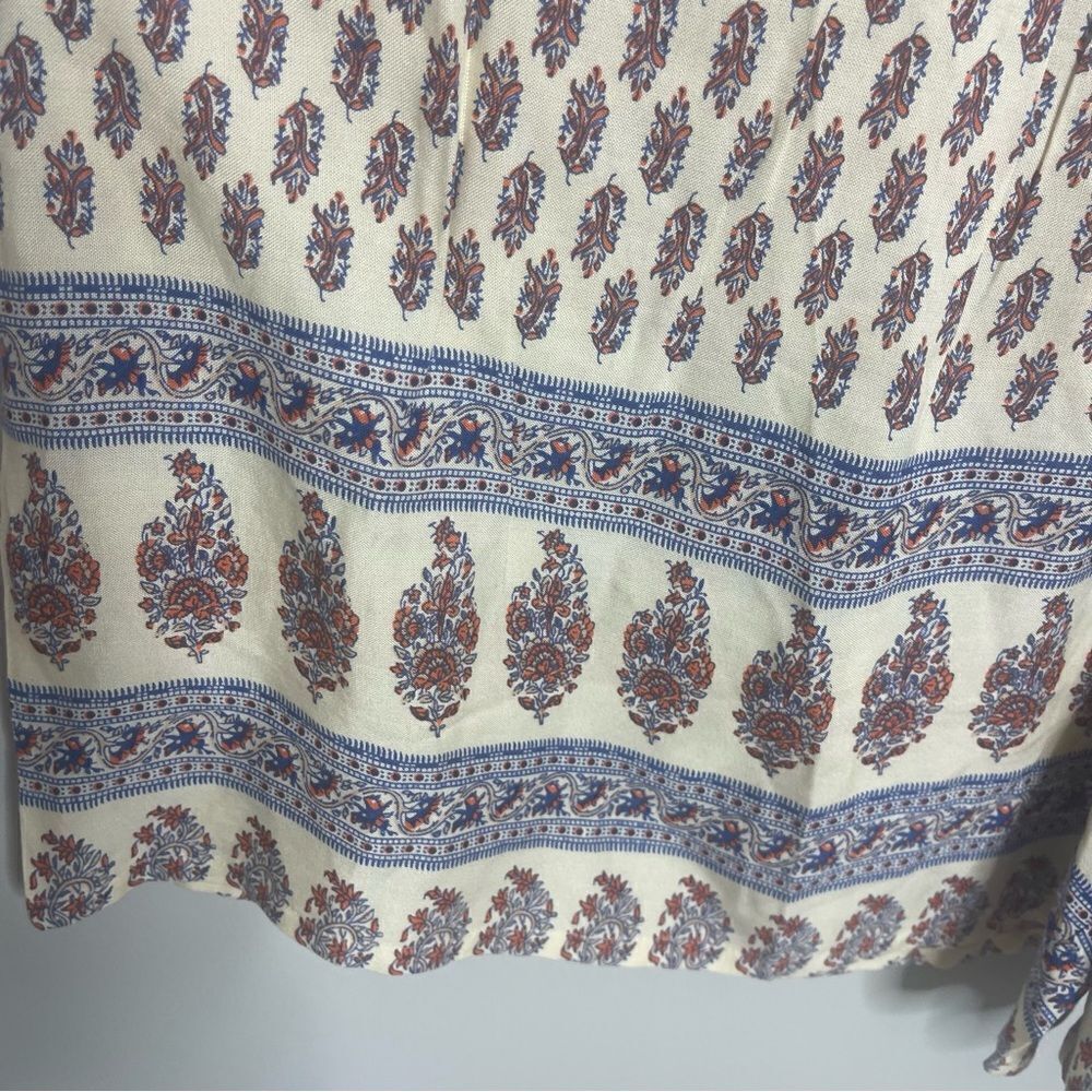Anthropologie Raga Paisley Print romper New Large - Picture 10 of 10